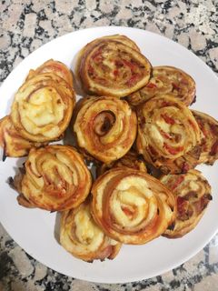Una foto de Rollitos salados