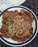 Bisteces de carne Molida y soya