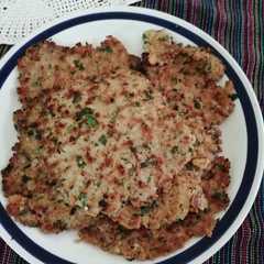 Una foto de Bisteces de carne Molida y soya