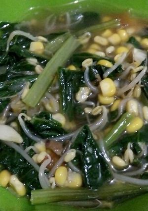 Foto resep Tumis tauge,sawi,jagung uulala.