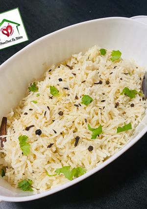 A picture of Jeera Rice.