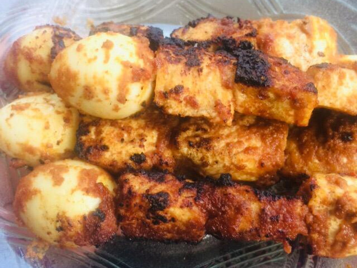 Wajib coba! Resep buat Sate telur tahu bumbu kacang yang nagih banget