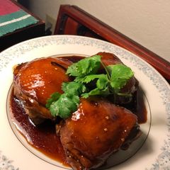 A picture of An Inexpensive Way to Impress and Feed Your Guests:Spicy Chicken Ginger and Jasmine Rice.