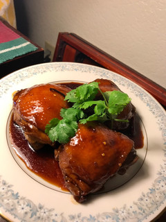 A picture of An Inexpensive Way to Impress and Feed Your Guests:Spicy Chicken Ginger and Jasmine Rice.