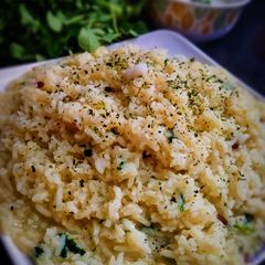 A picture of Methi khichdi.