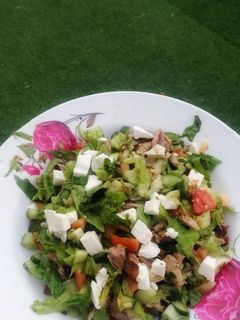 صورة لوصفة سلطة السمك 🤤🐟