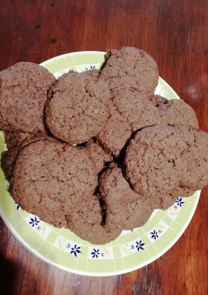 Una foto de Galletitas chocolatosas con yogur SIN huevo