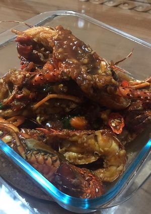 Foto resep Baby Lobster Asam Manis
