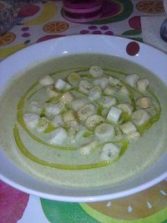 Una foto de Puré de verduras con sobras