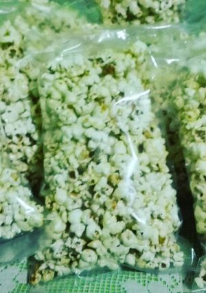 Una foto de Palomitas de maíz endulzadas. (Sin microondas)