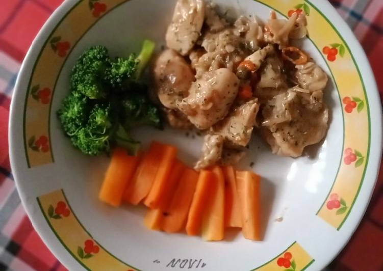 Resep 5.Ayam filet Saus Tiram (Recook) Anti Gagal
