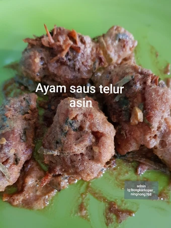 Langkah Gampang Membuat Resep Ayam saus Telur Asin Royco yang Uenak Anti Ribet, Mantap