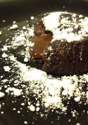 Una foto de Volcán de Chocolate
