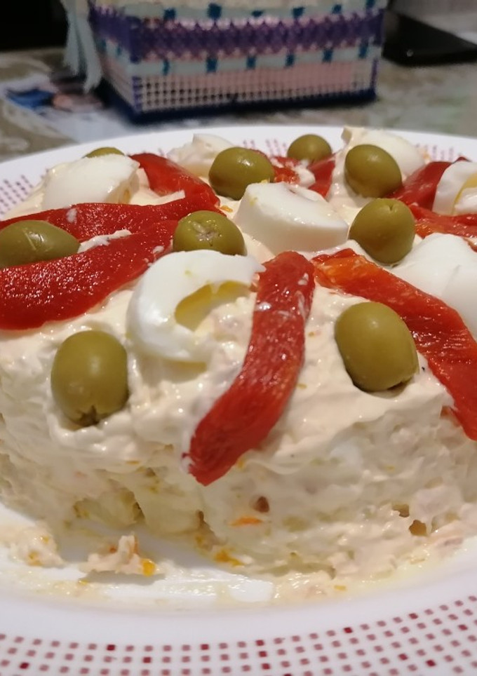 Una foto de Ensaladilla rusa para dos