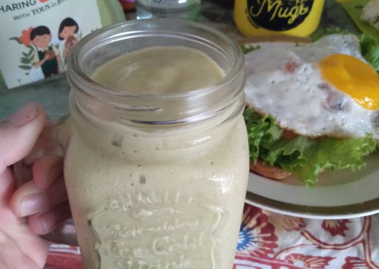 Bahan mengolah Alpukat oats smoothie Anti Gagal