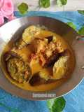 Ayam masak lemak Chili padi dengan terung