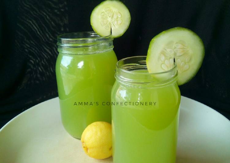 Simple Way to Make Favorite Cucumber Lemonade