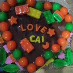รูปของ Puding coklat simpel