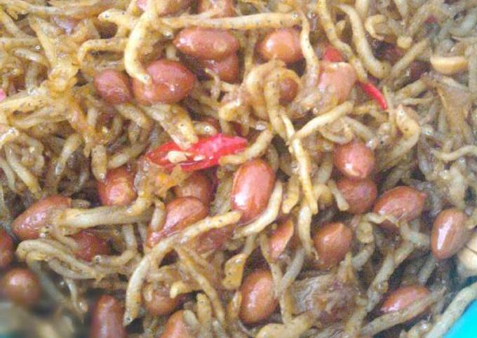 Resep Oseng Teri Medan Dan Kacang Tanah Oleh Mika Putritama Cookpad