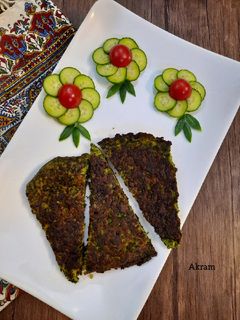عکسی از دستور کوکوی اسفناج