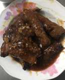 Bò cuộn sốt coca