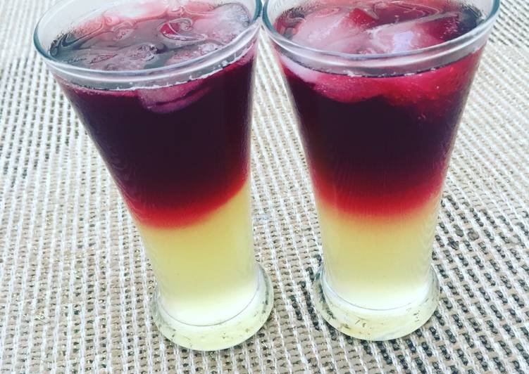 Recipe of Pineapple and hibiscus lemonade in 15 Minutes for Beginners