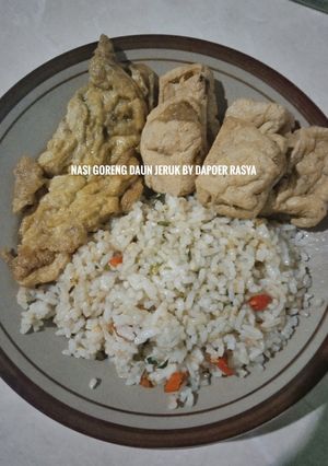 Foto resep Nasi Goreng Daun Jeruk kilat