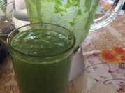 Una foto de crema de coco