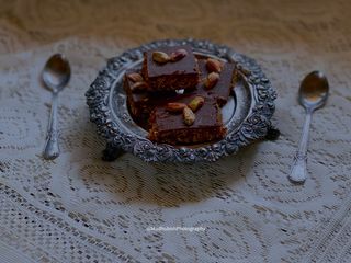 Chocolate Hazelnut Burfi