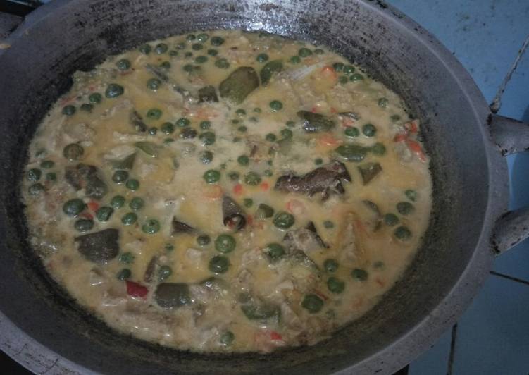 Resep Sayur pedes ikan pari leunca, Bikin Ngiler