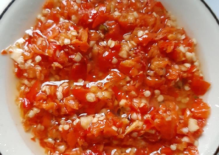 Resep Sambal korek yang Lezat