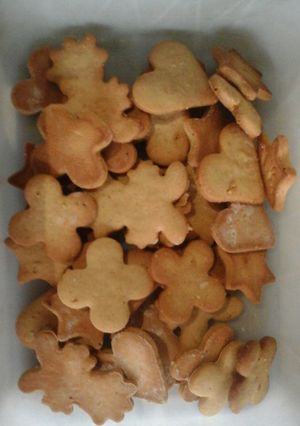 Una foto de Galletas caseras sin mantequilla y sin leche