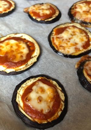 Foto di Pizzette di melanzane
