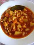 Potaje de Habichuelas con Marisco