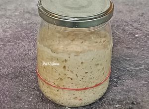 Foto resep Sourdough Starter dari Yeast Water