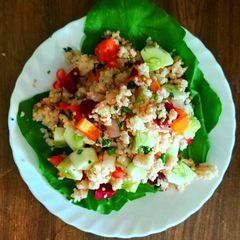 A picture of Barnyard Millet Summer Salad.