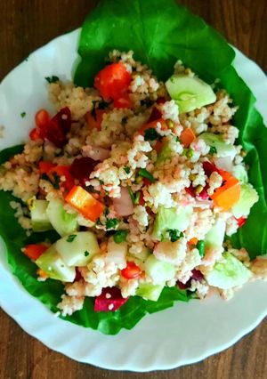 A picture of Barnyard Millet Summer Salad.