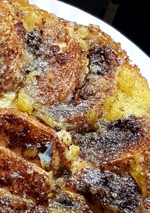 Una foto de 🍎 ¡Crumble húmedo para una manzana!