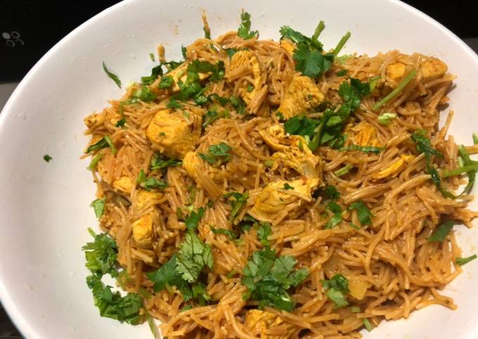 Chicken vermicelli biriyani