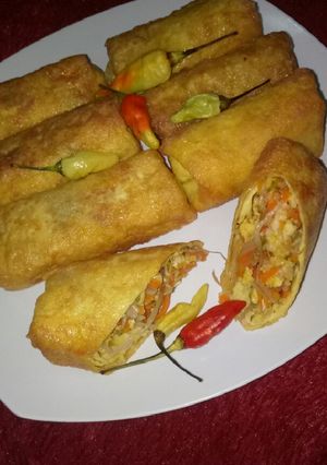 Foto resep Risoles No Tepung (camilan debm/keto)