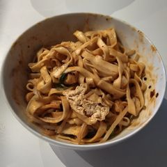Sichuan cold noodles - Liang mian A picture of Sichuan cold noodles - Liang mian.