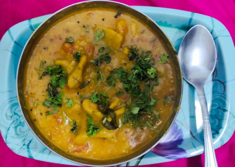 Recipe of Any-night-of-the-week Dal dhokli