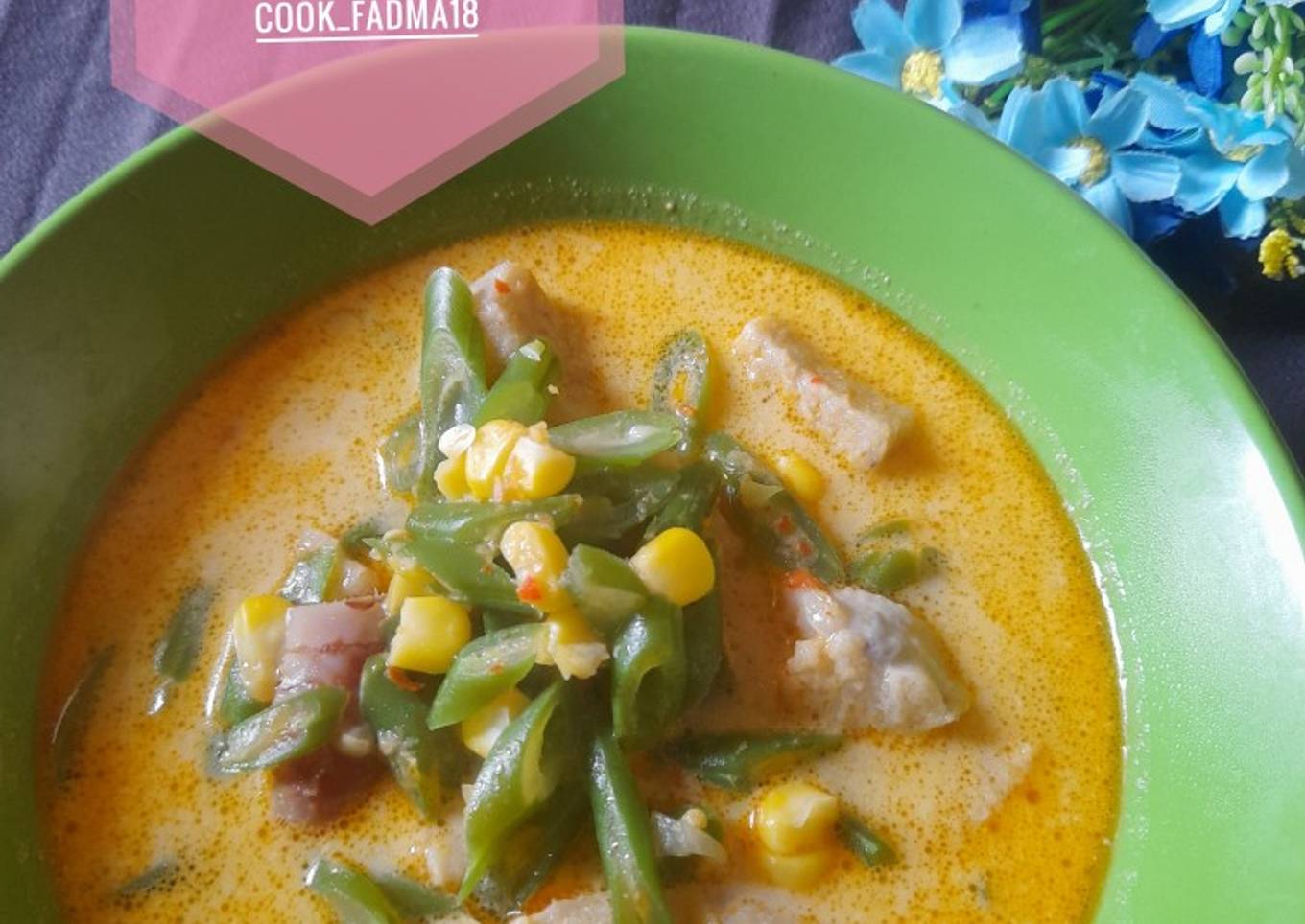 Lodeh ebi tempe gembus