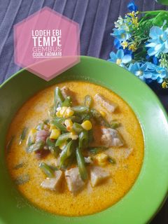 Foto resep Lodeh tempe gembus ebi