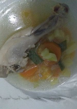 Foto resep Sup ayam ala kosan