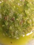 Pesto con brotes de rúcula. Fácil y económico