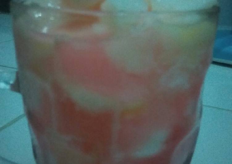 Cara Gampang Menyiapkan Es timun suri susu yang Lezat