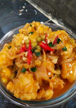 Foto resep Dada Ayam Fillet Asam Manis