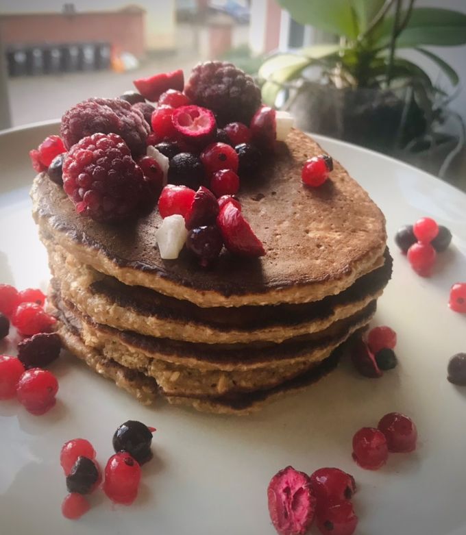 Proteines zabpalacsinta 🍓🥞🫐 recept fotója