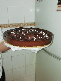 Una foto de Tarta de ColaCao